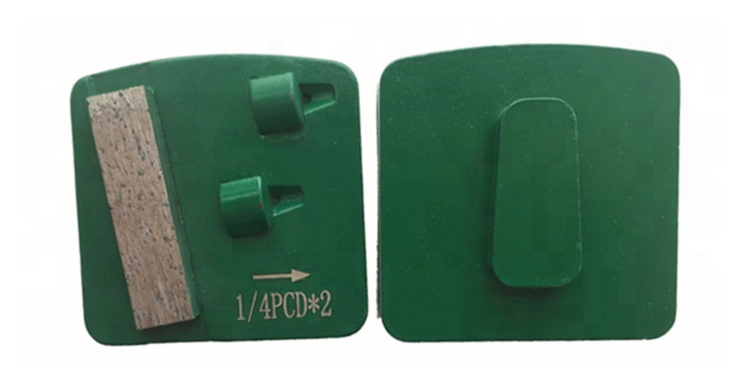 Metal Bond Concrete Grinding Plates with 1/4 PCD*2 for Coating Removal